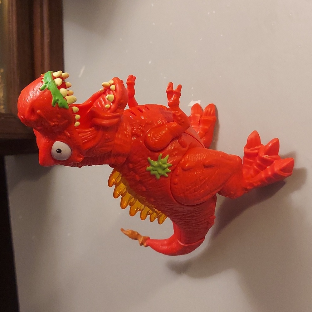❤️ Zuru Smashers Mega Light Up Dino T Rex Lights And Sound Red Dinosaur Figure!